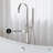 Ivy Freestanding Bathtub Faucet in Brushed Nickel-54250437