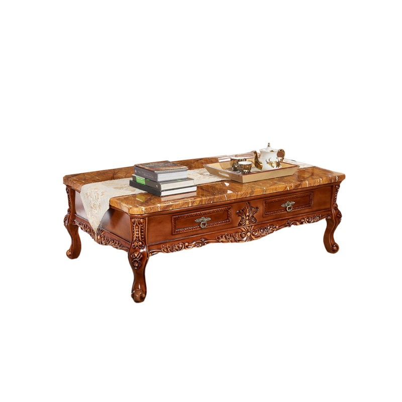 Table basse Asilee, Brun, Brun