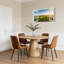 Ensemble de 1 tableau sur toile représentant un paysage de vignoble vu de la fenêtre-828525832