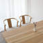 Modern simple solid wood dining table-109660716