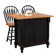Azizi Solid Wood Kitchen Island Set