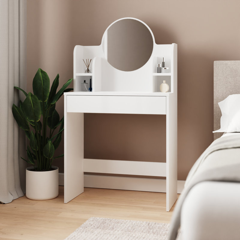 Routhier Dressing Table with Mirror