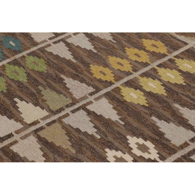 Cotton and Wool Area Rug
