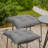 Kia Outdoor Cushion For Set Of 2, Square Oxford Fabric-106483325
