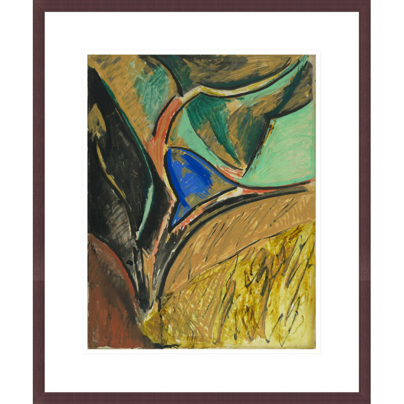 (Paysage) par Pablo Picasso, impression giclée sur cadre, H 21,24 po x l 17,75 po