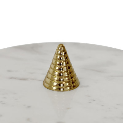 Pasha Marble Top End Table
