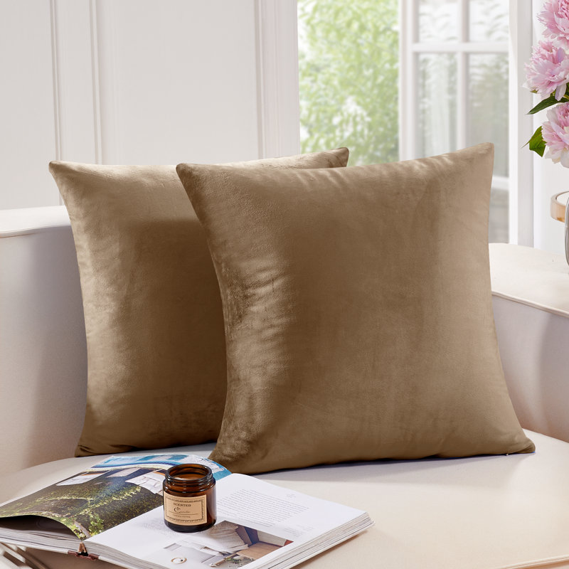 Reversible Pillow Cover, Fushcia, 26" x 26"