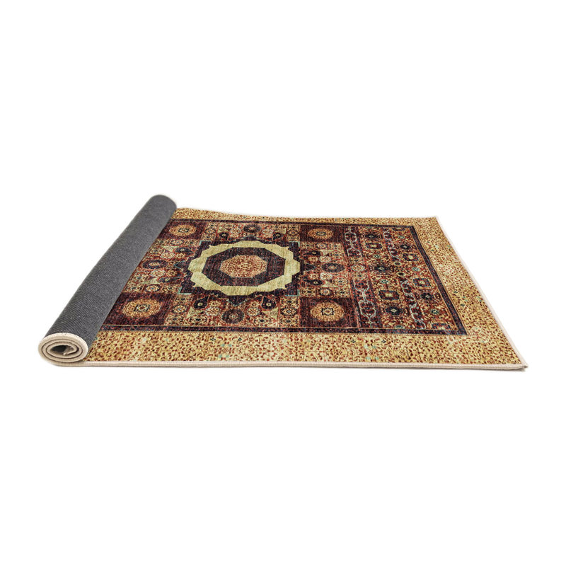 Abstract Indoor Rug, Round 3'