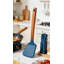 Ensemble d'ustensiles de cuisson en silicone avec spatule résistante à la chaleur, cuillère, Turner, fouet et pelle à pâtes pour batterie de cuisine antiadhésive