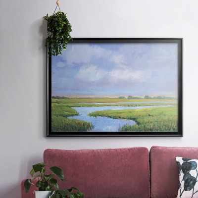 Summer Marsh II, reproduction d'art sur toile