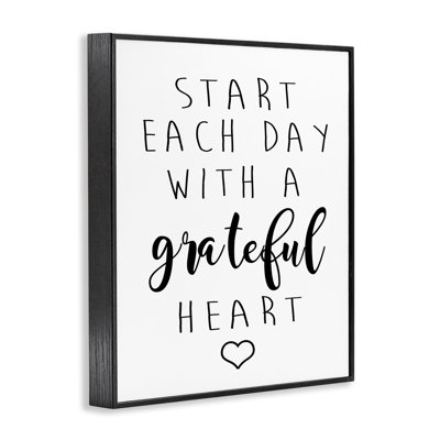 Art de giclée encadrée "Grateful Heart" par Ashley Calhoun bh-867