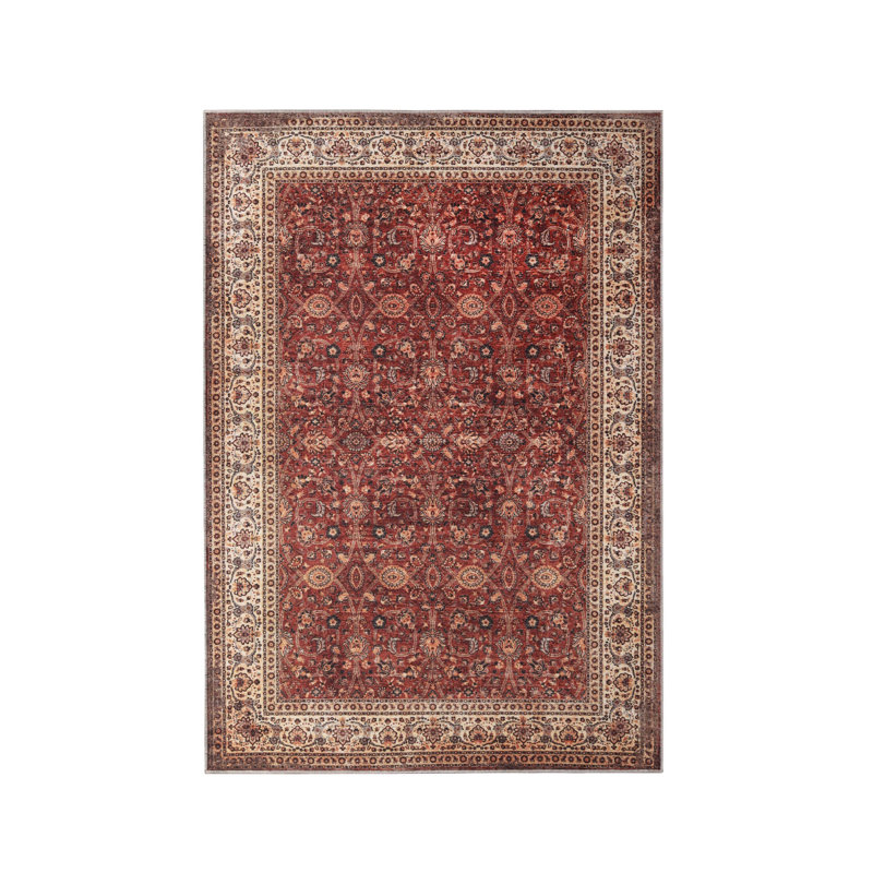 Tapis d'intérieur ou de couloir Vintage, Rectangulaire 3 pi x 5 pi