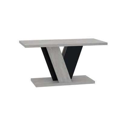 Pedestal Coffee Table with Storage