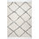 Mansel Trellis Area Rug for Living Room Bedroom Dining Room, Off White/Charcoal