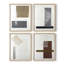 Nooks & Crannies I, impression encadrée - ensemble de 4-7614852-7614855