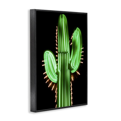 Cactus néon, art de la giclée par Danita Delimont