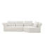 Canapé d'angle modulaire moderne 4 places avec accoudoir droit en mousse pour salon-1852380102