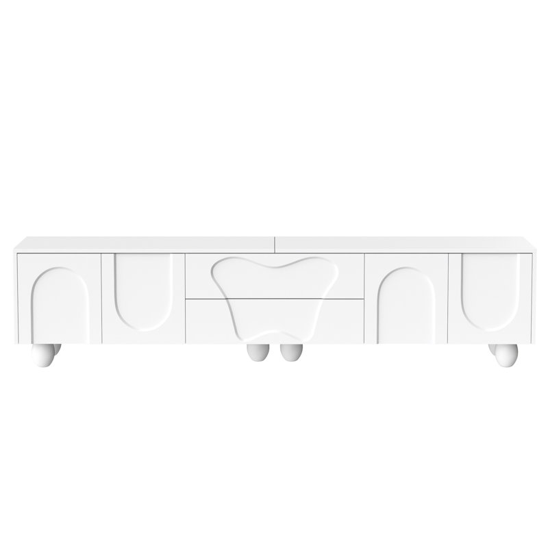 TV Stand for TVs up to 75", White