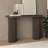Isa 55" Wide Oval Fluted Console Table in Brown Oak-889932975