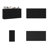 Janeiya 126" W 18-Drawer Solid and Manufactured Wood Double Dresser-1954220992