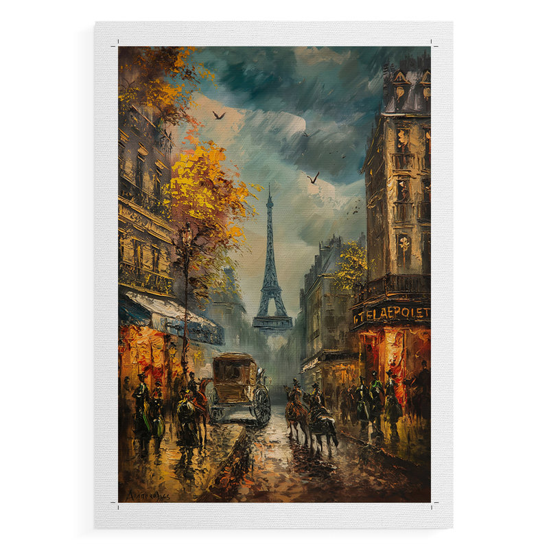 Paysages de la série CCCCLIXIX - Impression sur toile seulement - NON-CADRE