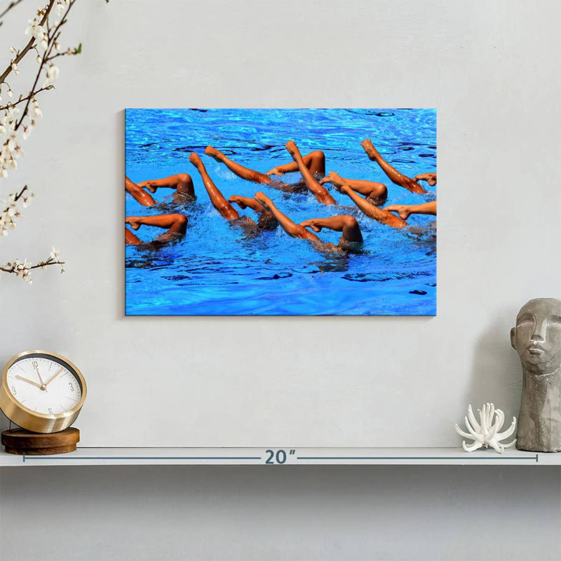 Sireci Synchronized Swimming Team, 8" H x 12" W