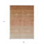 Tapis intérieur / extérieur lavable ombré en cuivre et beige 9 pi x 12 pi HomeRoots
