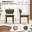 48 cm H Upholstered Chenille Dining Chair-489847262