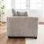 Fauteuil d'angle rembourré pour canapé modulaire Bennett-625699670