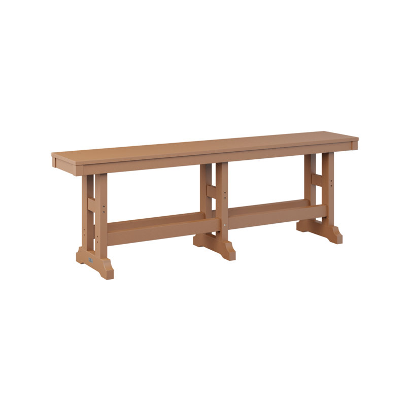 Banc de jardin d'extérieur Garden Classic, H 23 po x l 66 po x P 12,5 po, Cèdre