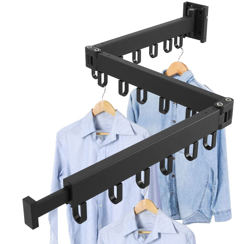 Swarthout Iron Wall-Mounted Drying Rack