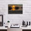 «Cali - Ocean Sunset» par Epic Portfolio, art mural sur toile-1314756149