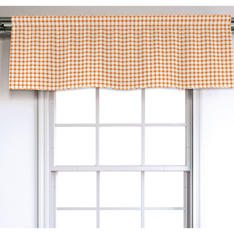 Sateen Ruffled Window Valance