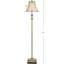 Lampe sur pied 61 po Ellie