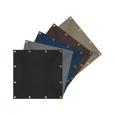 Multipurpose Heavy Duty Tarps Waterproof, UV Resistant Outdoor Protective Tarpaulin with Reinforcement(15 x 12 ft)
