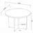 Round Dining Table Mango Wood