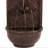 Tristin Weather-Resistant Polystone Outdoor Wall Fountain - Bronze-1596347741