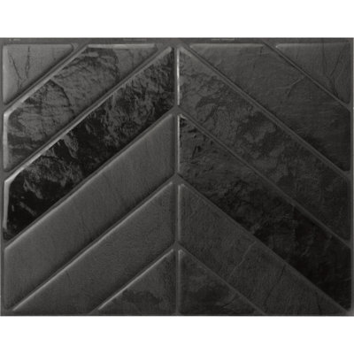 Carreau de dosseret en gel pelez et collez 11 po x 9 po (ensemble de 4)
