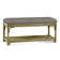 Summer Retreat Wicker Shelf Storage Bench