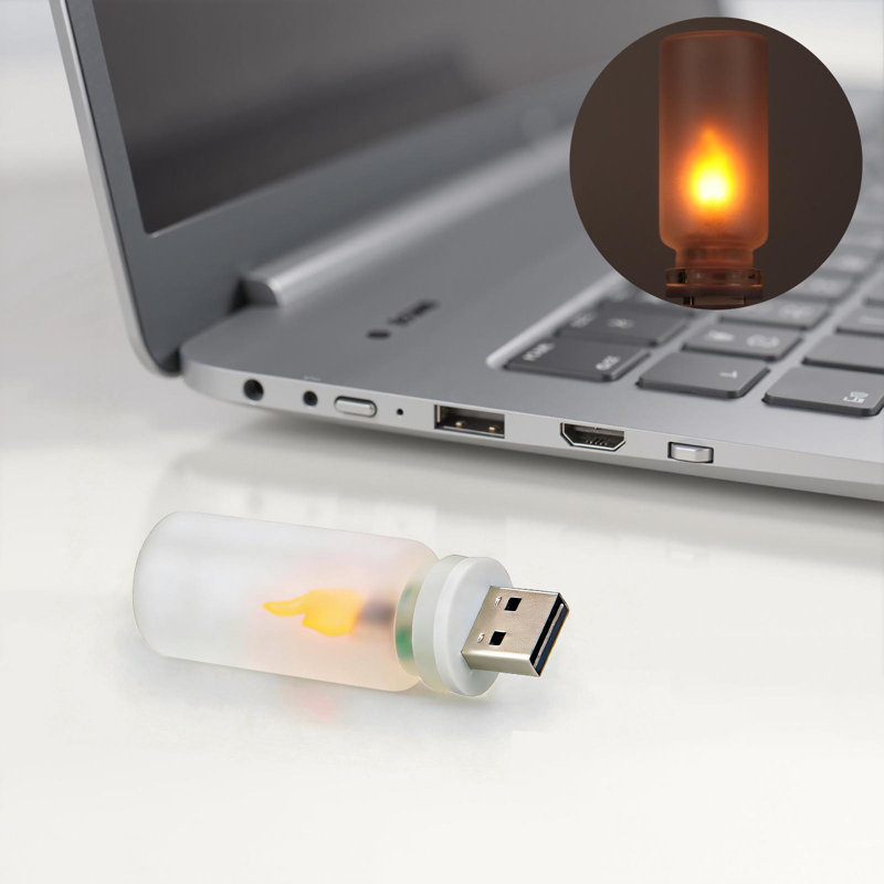 Veilleuse bougie en verre
