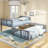 Twin Over Twin Bunk Bed With Ladder-1143398180