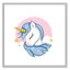 Impression sur papier Sparkly Unicorn-47848570-47848588