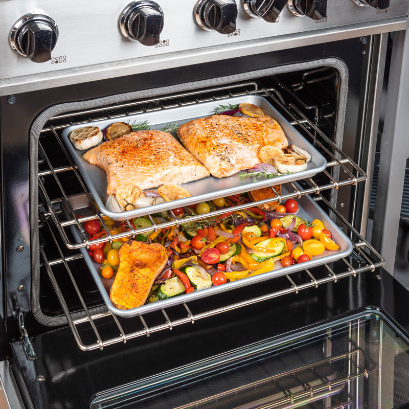 Viking 3 Piece Nonstick Aluminized Steel Baking Sheet Set
