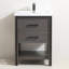 Ensemble de meuble-lavabo simple 25 po Radegunda-606737058