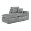Canapé modulaire moderne 107 po avec méridienne réversible de 107 po Boucle-171661328-171661335