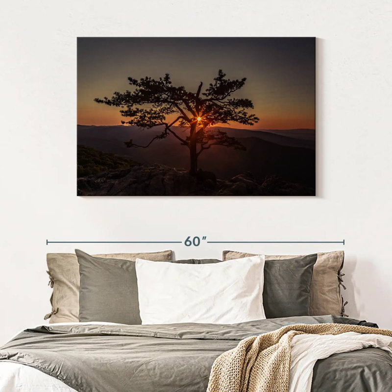 Harnek Blue Ridge Sunset, 32" H x 48" W