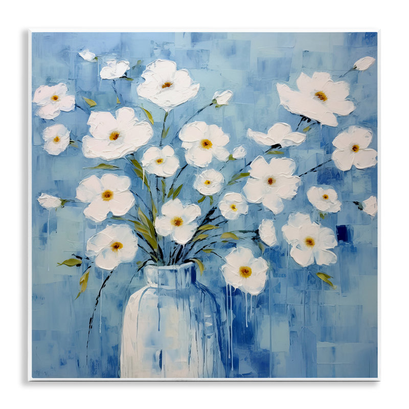 «Blooms with Paint Drip» par Irena Orlov