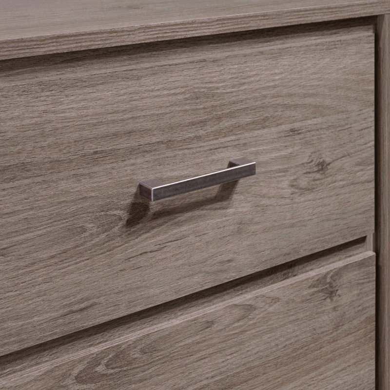 Commode de rangement contemporaine 1 tiroir 6 tiroirs avec poignée en métal