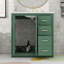 Ensemble de meuble-lavabo 30 po avec lavabo en céramique et porte à 3 tiroirs-1257265177