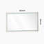 Miroir de salle de bain 60 po x 36 po à DEL avec cadre en aluminium, miroir de meuble-lavabo mural, anti-buée, mémoire, 3 couleurs, réglable en continu-1764986019-1764986016